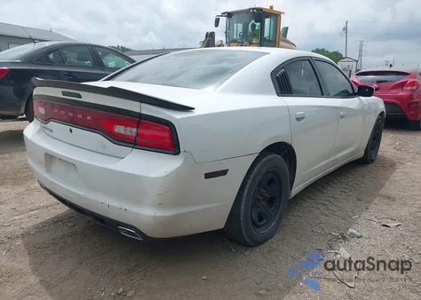 2011 Dodge Charger Police из США, поврежденный, VIN 2B3CL1CG1BH578398